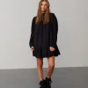 ROSETTESW DRESS - Black