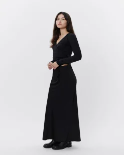 SAFIASW SKIRT - Black