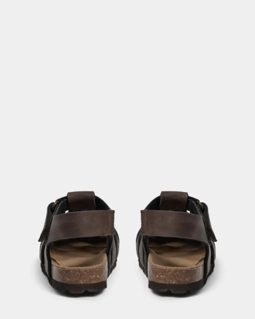 SEDOSK SANDAL - Dark brown