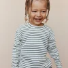 SETHSK T-SHIRT LONG SLEEVE - Black striped