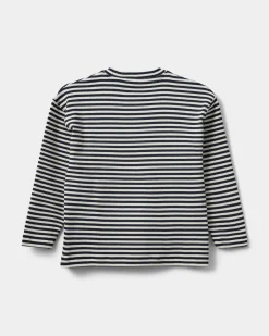 SETHSK T-SHIRT LONG SLEEVE - Navy Blue