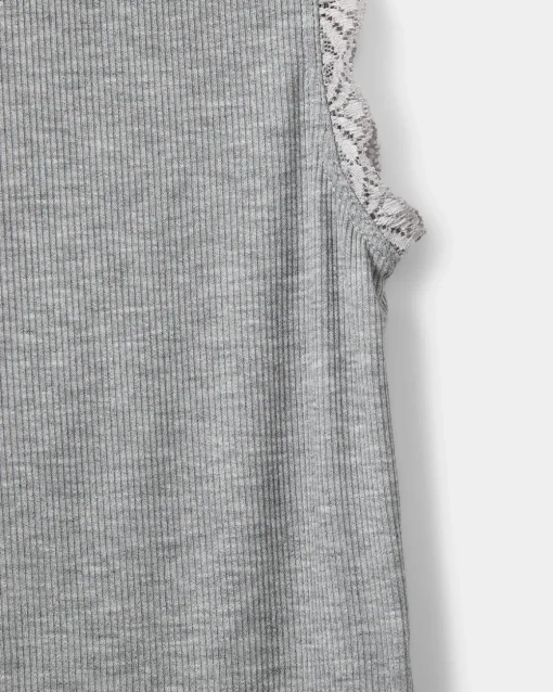 SGASTRIDSY TOP - Grey melange