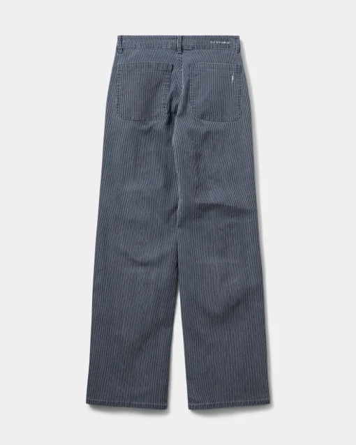 SIENNASW TROUSER - Navy Striped