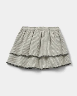SIGGYSK SKIRT - Black thin stripe