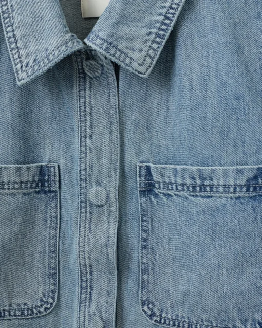 SILJASW SHIRT - Light denim blue