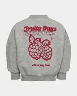 SISK SWEATSHIRT - Grey melange