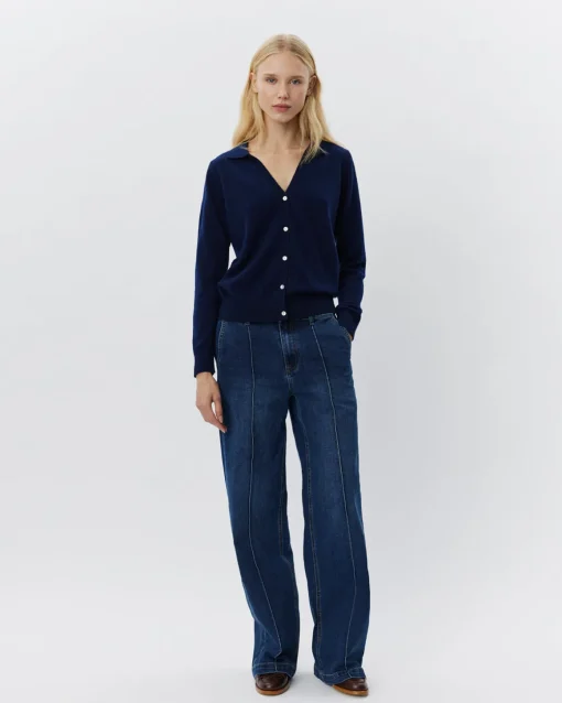 SKYLARSW CARDIGAN - Navy