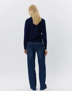 SKYLARSW CARDIGAN - Navy