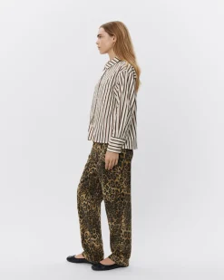 SOIASW SHIRT - Brown Striped