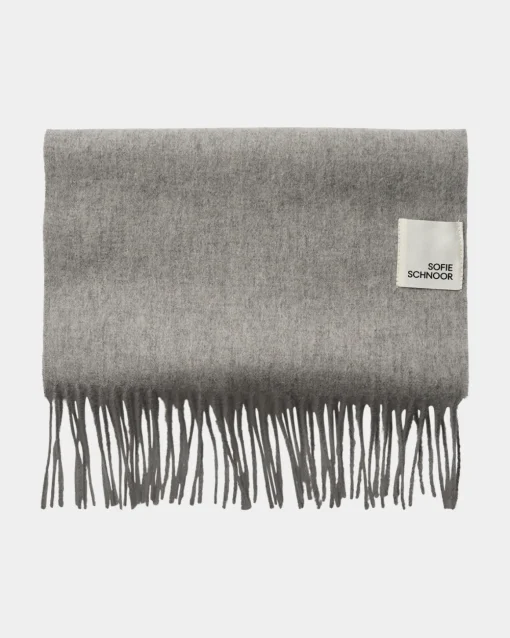 SOPHIESW SCARF - Light grey melange