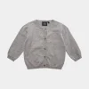 SPIOWASB CARDIGAN - Grey melange
