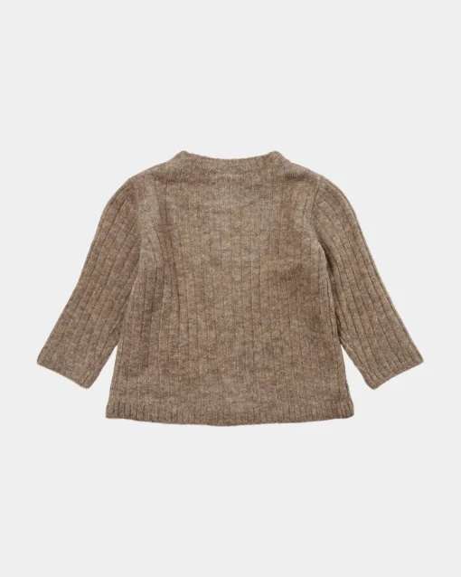 SPIOWASB KNIT - Brown melange