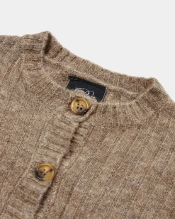 SPIOWASB KNIT - Brown melange