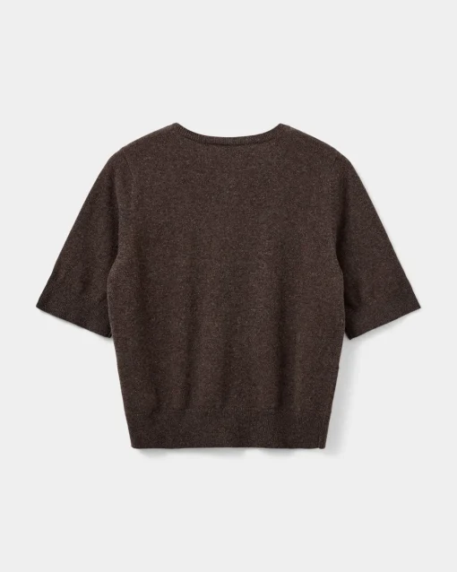 SUNASW CARDIGAN - Brown Fudge