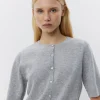 SUNASW CARDIGAN - Grey melange