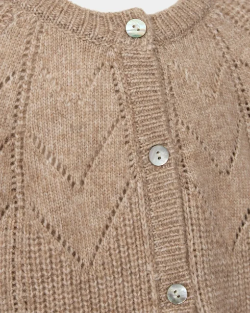 SUZETTSK KNIT - Cashew brown