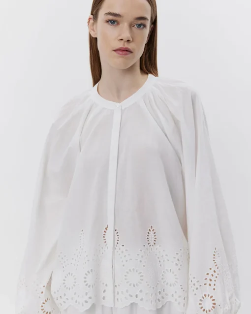TELASSW SHIRT - Snow white