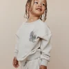 TUISSK SWEATSHIRT - Beige Melange