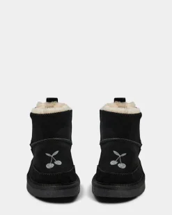 VALESK TEDDY BOOT - Black