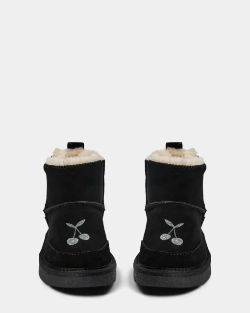 VALESK TEDDY BOOT - Black