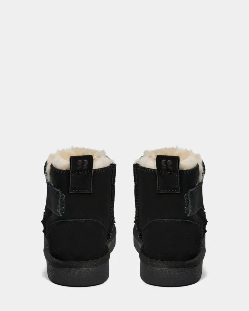 VALESK TEDDY BOOT - Black