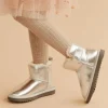 VALESK TEDDY BOOT - Silver