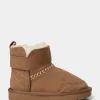 VALESK TEDDY BOOT - Tan