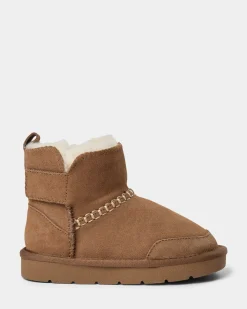 VALESK TEDDY BOOT - Tan