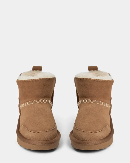 VALESK TEDDY BOOT - Tan