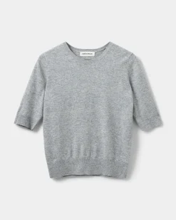 VIANASW KNIT - Grey melange
