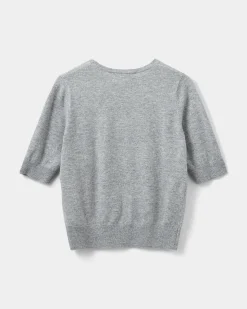 VIANASW KNIT - Grey melange