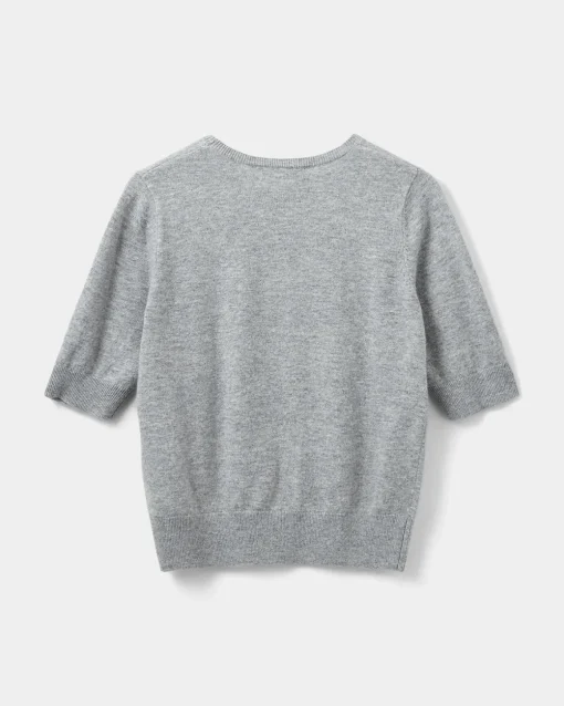 VIANASW KNIT - Grey melange