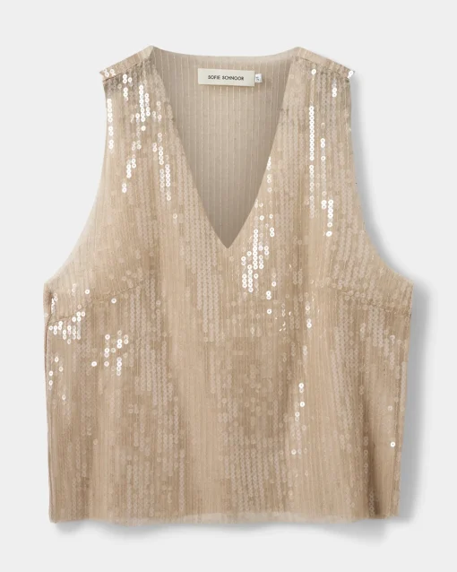 VIGGASW TOP - Beige
