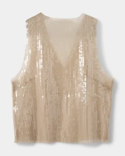 VIGGASW TOP - Beige