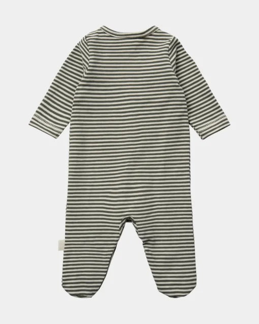 VIKASSB JUMPSUIT - Green striped