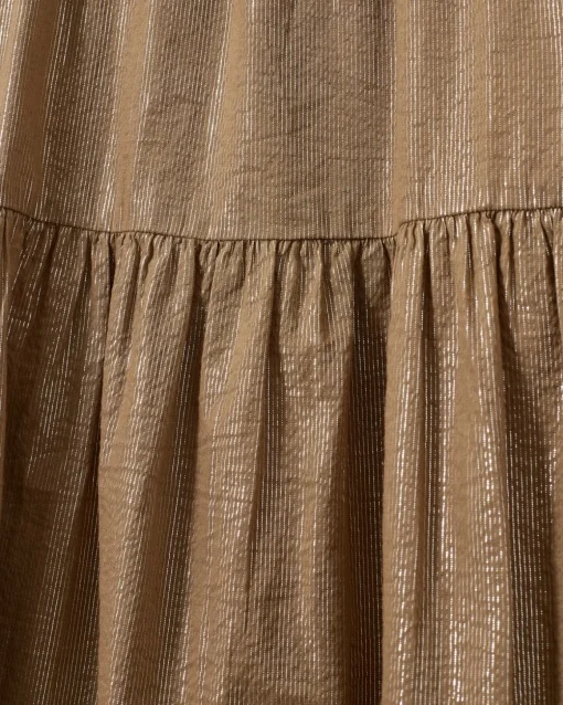 VIVISY SKIRT - Mocha Brown