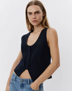 YOKOSW VEST - Navy