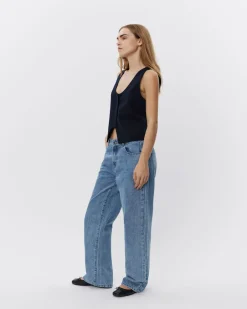 YOKOSW VEST - Navy