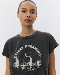 ZOEYSW T-SHIRT - Washed black